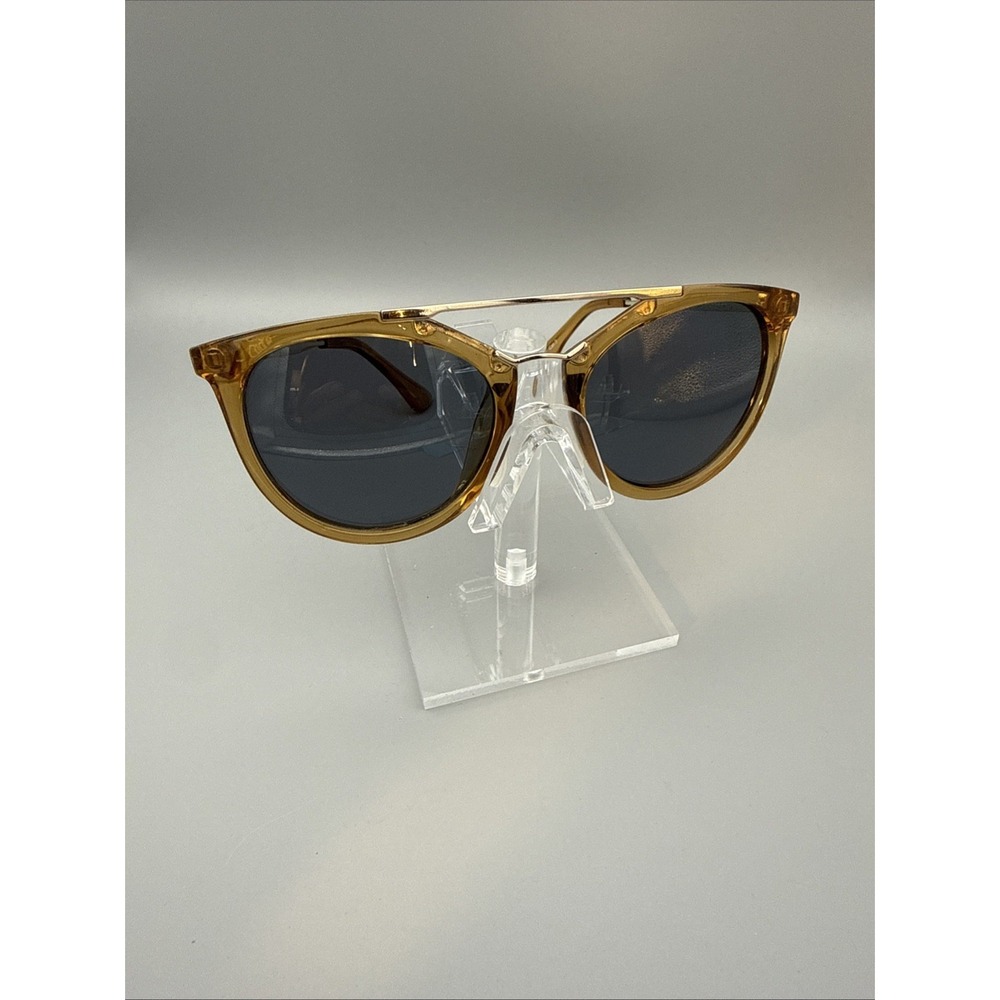 Carve AMALFI Authentic Polarized Sunglasses 3400 Brown Round Tortoise/Metal -HOT